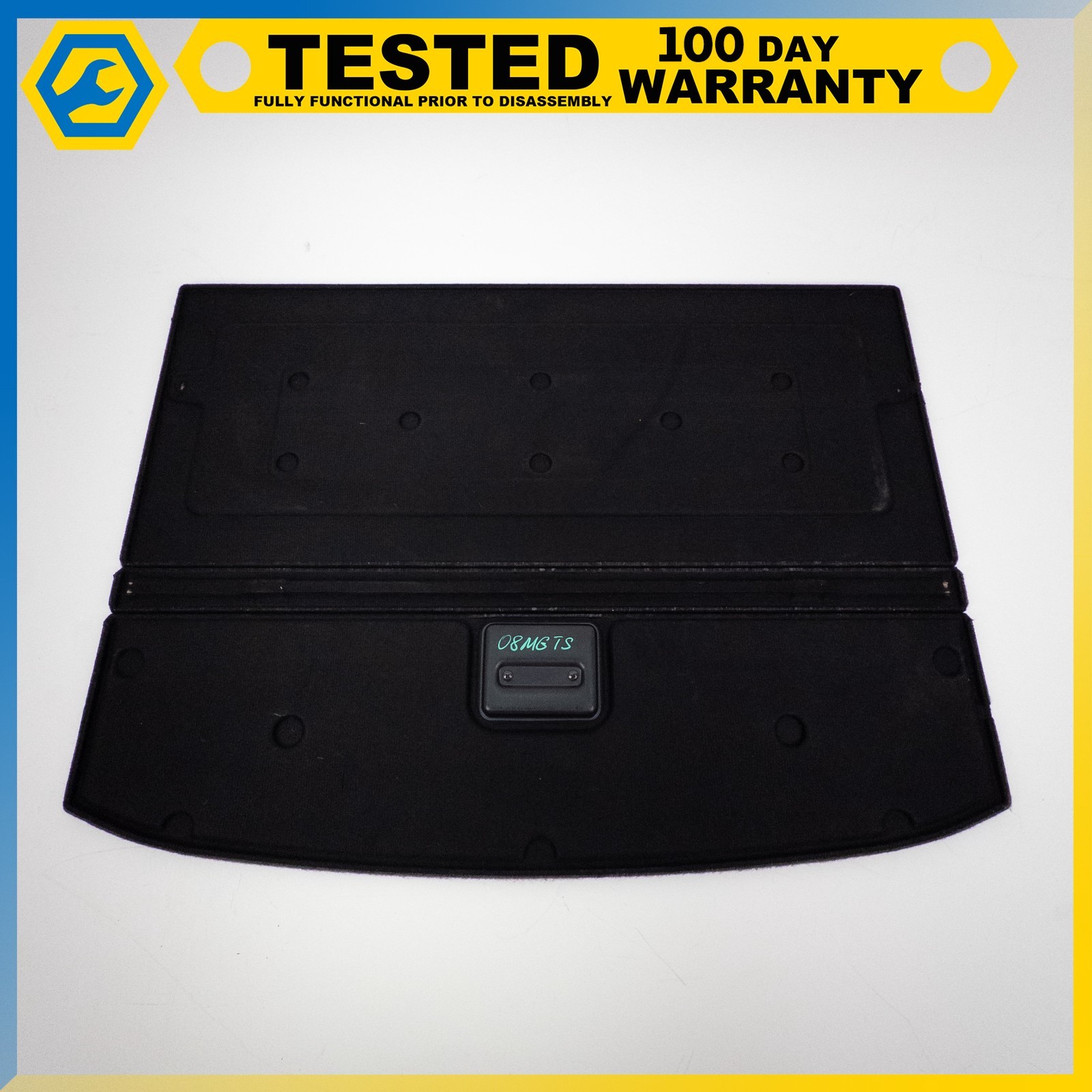 08-11 MASERATI GRANTURISMO REAR TRUNK COMPARTMENT FLOOR CARPET COVER PANEL OEM
