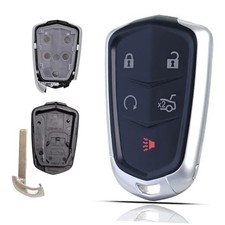 Key Fob Shell Case Replacement for Cadillac ATS ATS-V CTS XTS CT6 XT4 XT5 XT6