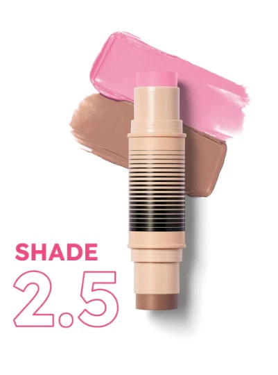 Dibs Desert Island Beauty Duo Shade 2.5 Cool Girl Blush/No Shade Bronzer NIB - Image 2 of 2