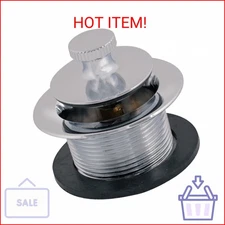 EZ-FLO Lift-n-Turn Bath Drain Assembly Kit, 1-1/2 in. x 11.5 Coarse Thread, 2-7/