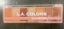 L.A. Colors Beauty Eye Shadow Palette  Alluring #CES498  NEW