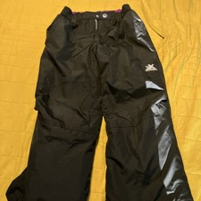 Zero X Posure Snow Ski Pants Black Winter Warm Girls M 5/6