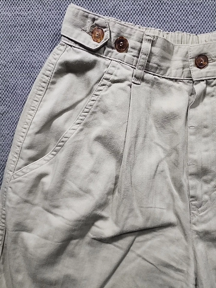 Винтажные мужские шорты Colonie Of Benetton знаменитые за рубежом EU40/US26 дюймов хаки - Изображение 2 из 4