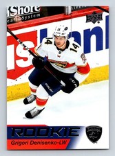 #6 Grigori Denisenko 2021-22 Upper Deck Star Rookie RC Panthers