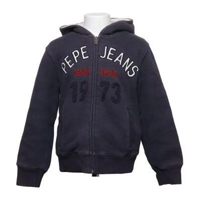 Pepe Jeans, Kapuzenpullover, Größe: 128, PB581114 UNAI, Blau #fGD