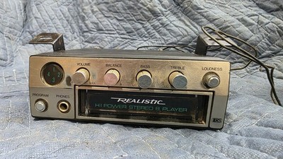 8 track player realistic HIGH POWER serviced video