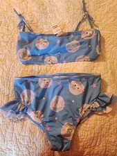 NWT Star Wars Baby Yoda Girls Size XL 14/16 Two-Piece Swimsuit