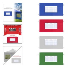 Side Wall Panel Portable Replacement Tent Sidewall for Sunshade Awning Patio
