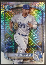 2025 Bowman Chrome Prospects JAC CAGLIANONE #BCP-103 KC Royals Mojo Refractor