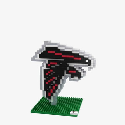 Atlanta Falcons BRXLZ Team Logo 3-D Puzzle Construction Toy New - 490 Pieces