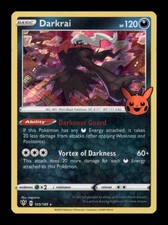 darkrai pokmon card value halloween Pokemon - - 136/197 - Obsidian Flames - Reverse Foil RarityRare Hit Points130 HP Darkness Dark Slumber (20) Your opponents Active Pokmon is now Asleep Darkrai [Holo] #136 Prices |
