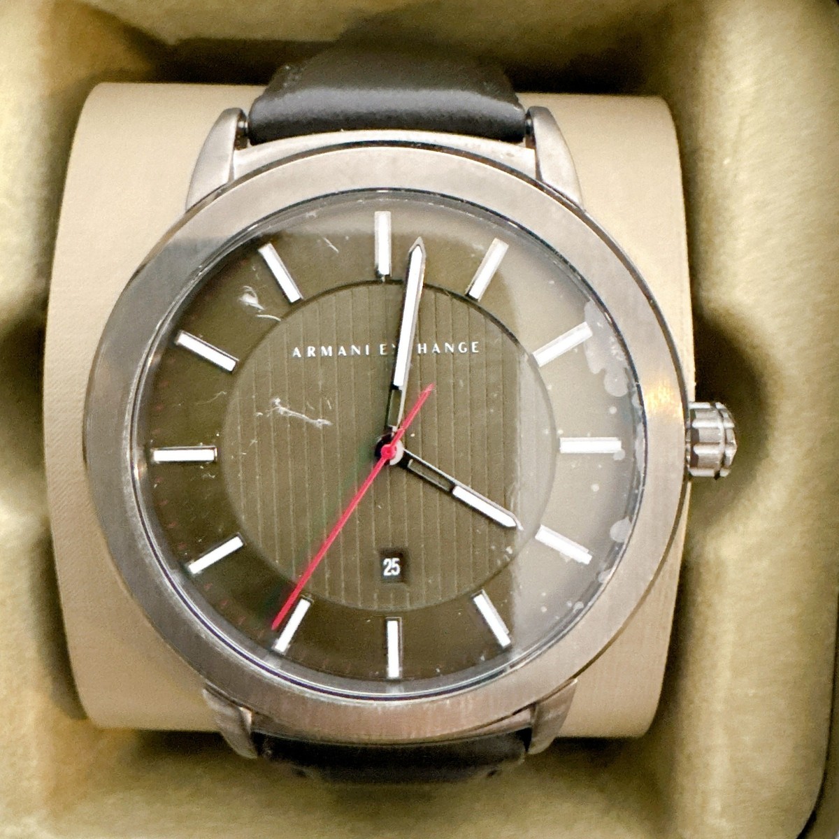 Armani Exchange AX1473 Men's Watch Maddox With Green Dial | eBay