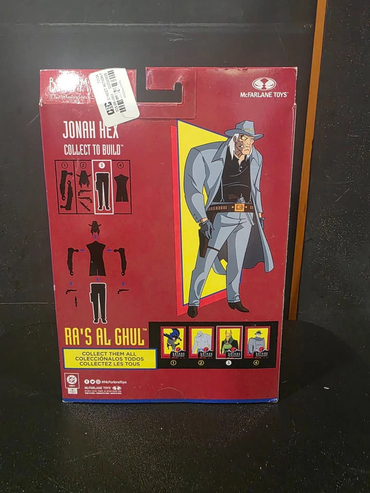McFarlane DC Ra's Al Ghul Action Figure Batman Animated Series Jonah Hex BAF - Image 2 of 4