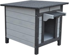 BUNNY BUSINESS Coniglio/Cavia/Gatto in Legno Nascondi Casa Corsa - 50 x 42 x... 