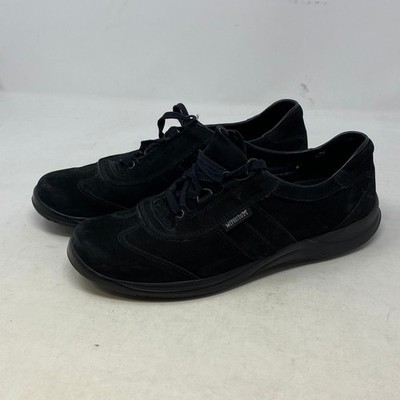 Mephisto Runoff Black Suede Air-Jet System Walking Shoes Mens 9 US 6.5 EUR