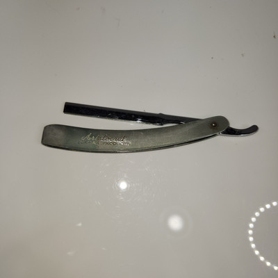 VTG Aristocrat Burmax Products Japan Straight Razor GUC 