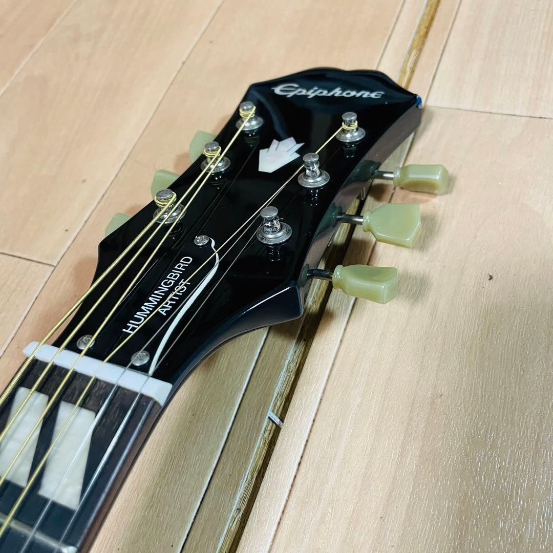 Epiphone Hummingbird artist 稀少カラー Epiphone Hummingbird artist rare color Used From JAPAN | eBay