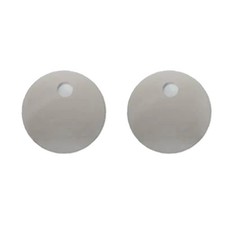St Thomas Icera Polished Chrome Metal Seat Caps SC242.500