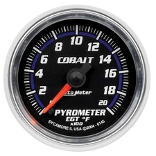 Autometer 6145 Cobalt Pyrometer Egt Gauge 2-116 2000 F Digital Stepper
