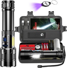 Shadowhawk Taschenlampe Led Aufladbar 1000000...