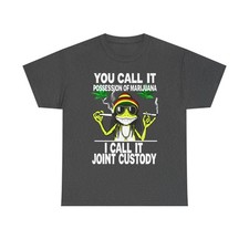 I Call It Joint Custody Unisex Heavy Cotton Tee