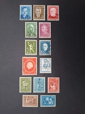 Netherlands - Various sets 1954 - beautiful used stamps