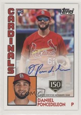 2019 Topps 150th Anniversary 71/150 Daniel Ponce de Leon #84R-DP Auto RC uk2