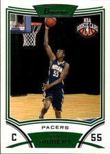2008-09 Bowman Roy Hibbert #126 Indiana Pacers 20I