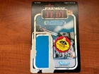 Vintage Kenner Star Wars Figure Card ROTJ 77 Back Cardback AT AT Commander