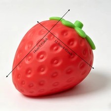 Sunny Days Jumbo Squeezy Strawberry Squishy Toy Stress Relief Sensory Fun