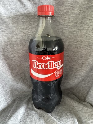 Share a Coke with   Bradley   2025 Personalized Gift Coca~Cola Bottle 20oz