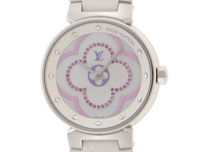 LOUIS VUITTON Tambour Moon Divine PM QA160 #280
