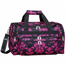 World Traveler Damask, Black Pink Dama, One Size 81T19-631 