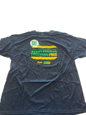 Subway Black Tee Shirt-L