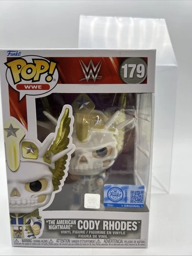 NEW Funko Pop! Vinyl: WWE - "The American Nightmare" Cody Rhodes #179 W/ Protect