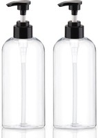 Pumpflasche Kunststoff 500Ml 2 StüCk Lotion Spender Leerflaschen FüR Kosmetik