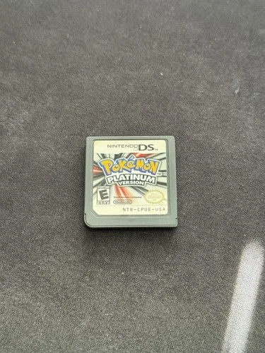 Pokémon Platinum Version Nintendo DS Authentic Cartridge Only Tested Clean