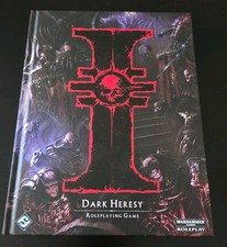 Dark Heresy Core Rulebook Fantasy Flight RPG Warhammer 40k - RARE AND NEVER USED