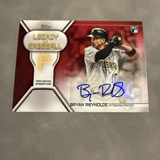 Bryan Reynolds 2019 Topps Update Legacy of Baseball Rookie Auto Red /25