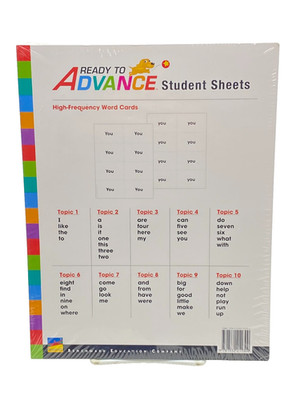 NEW Benchmark Advance Word Cards Student Cards Sealed