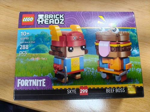 Lego 40910 - Brickheadz - Fortnite: Beef Boss e Skye - Nuovo Sigillato Misb prezzo ebay