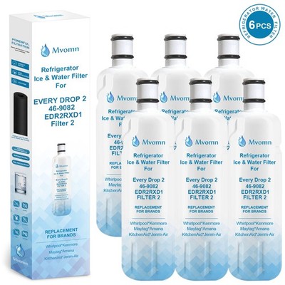 6 Pack For Kenmore 9082 Replacement Refrigerator Water Filter 469082 9903