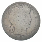 Better 1906 US Barber 90% Silver Half Dollar Coin Collection Set Break *544
