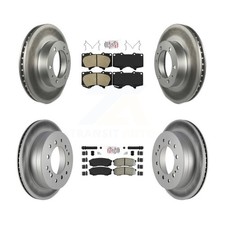 Transit Auto KGA-102725 Brake Disc and Pad Kit Front & Rear for 4 Runner 4Runner