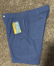 Carhartt Force Relaxed Fit Shorts Men  s 38 Large Blue Stretch Utility NWT  cb 