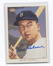 2003 Topps T206 Al Kaline Autograph Auto In Person Signature Detroit Tigers #436