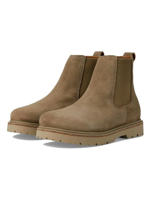 Birkenstock Highwood Slip On Mid Chelsea Ankle Boots Taupe  display picture 2