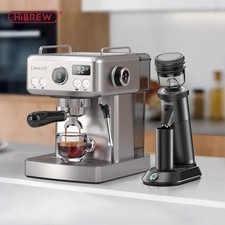 HIBREW H10A & G5 Commercial-Grade Espresso: 20Bar Pump • 58mm Portafilter UK
