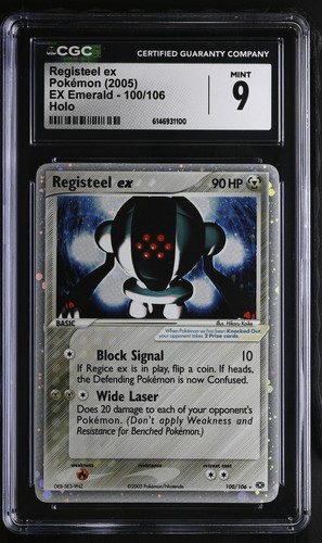 Registeel ex graded CGC 9 for sale on eBay