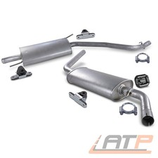 SCHALLDÄMPFER SET ESD FÜR VW TRANSPORTER MULTIVAN T4 BUS 1.9-D 2.0 2.4-D 2.5 -95